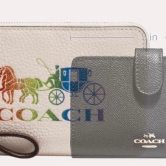 NWT Coach wristlet - Picture 5 of 7